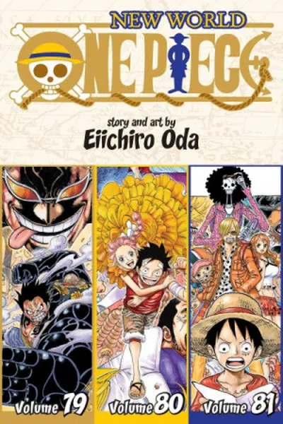 Cover of One Piece, Volumes 79-81: New World