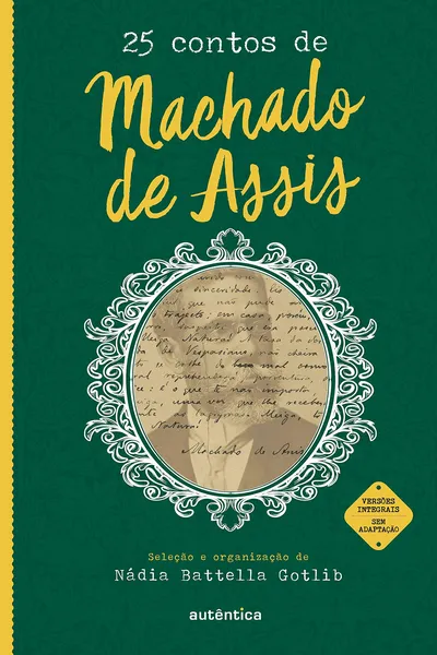 Cover of 25 contos de Machado de Assis