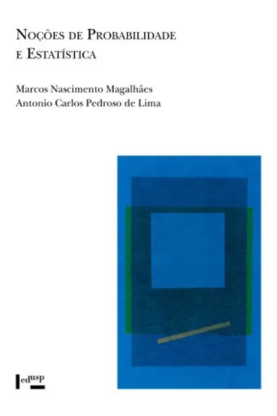 Cover of Noções de Probabilidade e Estatística