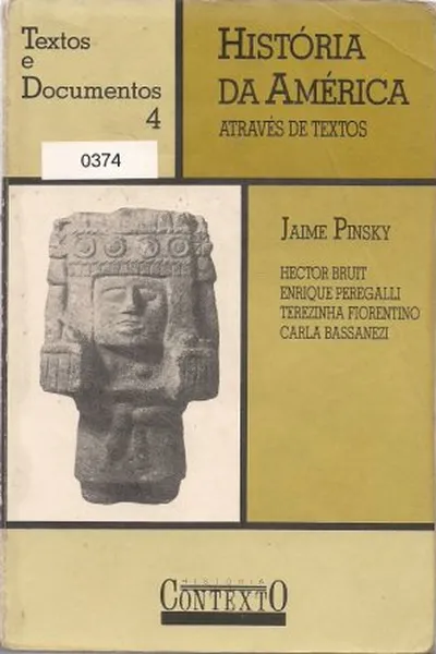 Cover of História da América Através de Textos
