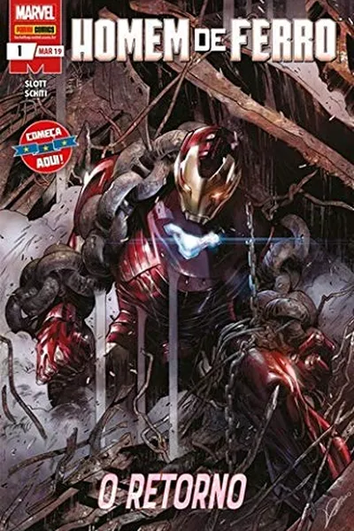Cover of Homem de Ferro #1