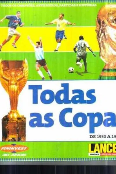 Cover of Todas as Copas de 1930 a 1998