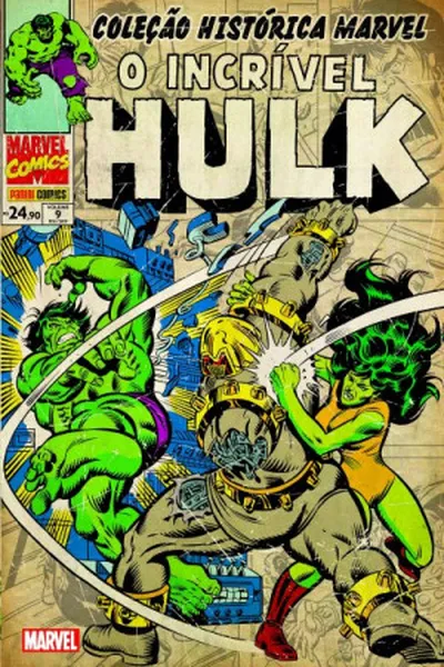 Cover of Coleção Histórica Marvel: O Incrível Hulk - Volume 9