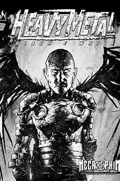 Cover of Heavy Metal. Black & White