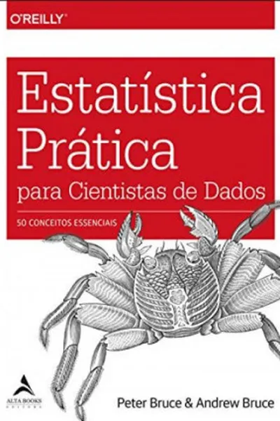 Cover of Estatística Prática Para Cientistas de Dados