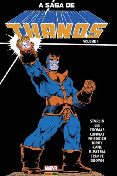 Cover of A Saga de Thanos - Volume 1