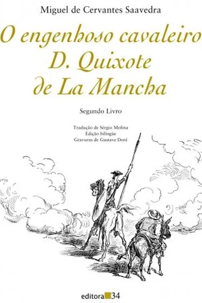 Cover of O engenhoso cavaleiro D. Quixote de La Mancha