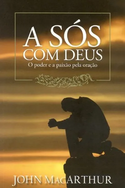 Cover of A sós com Deus