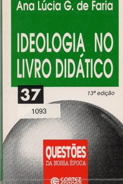 Cover of Ideologia no livro didático