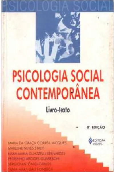 Cover of Psicologia Social Contemporânea