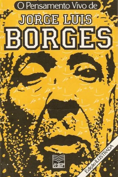 Cover of O Pensamento Vivo de Jorge Luis Borges