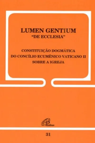 Cover of Lumen Gentium "De Ecclesia"