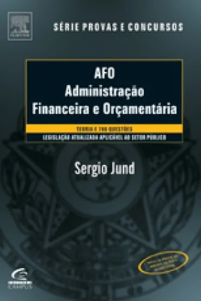 Cover of AFO - Administração Financeira e Orçamentária