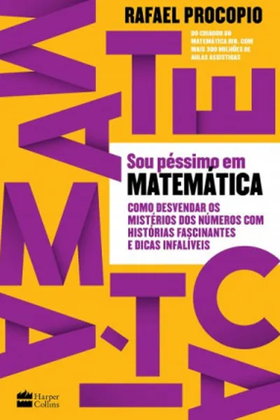 Cover of Sou péssimo em Matemática