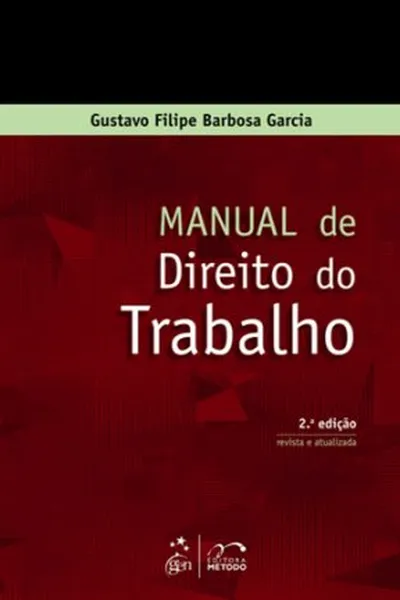 Cover of Manual de Direito do Trabalho
