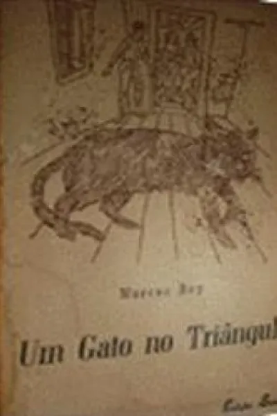 Cover of Um gato no triângulo