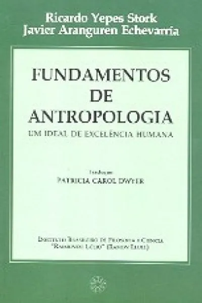 Cover of Fundamentos de Antropologia
