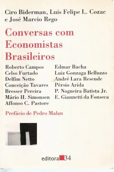 Cover of conversas com economistas brasileiros