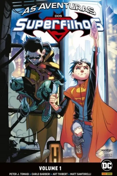 Cover of As Aventuras dos Superfilhos - Volume 1