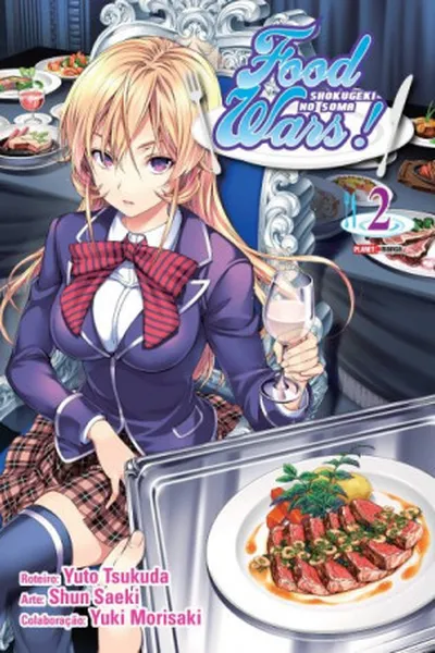 Cover of Food Wars! #02