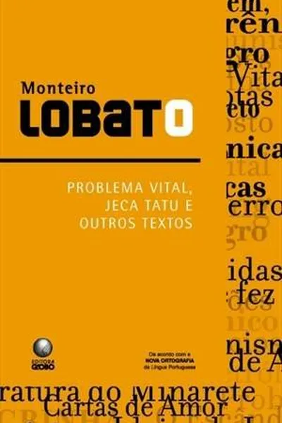 Cover of Problema vital, Jeca Tatu e outros textos