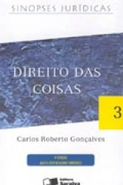 Cover of Sinopses Jurídicas: Direito das Coisas - vol. 3