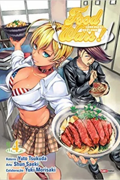 Cover of Food Wars! #04