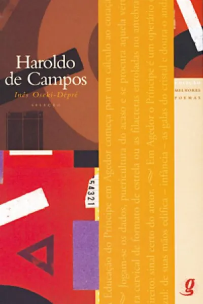 Cover of Melhores Poemas de Haroldo de Campos