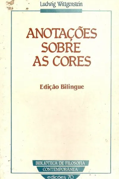 Cover of Anotações sobre as cores