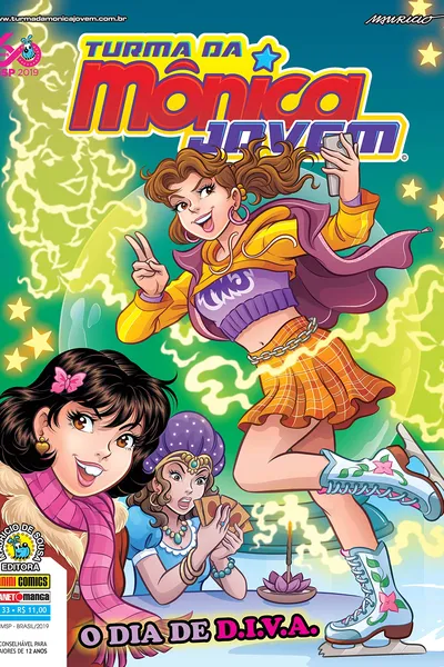 Cover of Turma Da Mônica Jovem Ed. 33 (série 2): O Dia De D.i.v.a