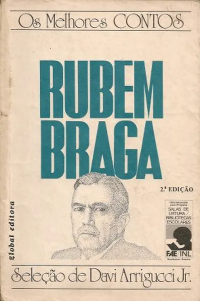 Cover of Os Melhores Contos Rubem Braga