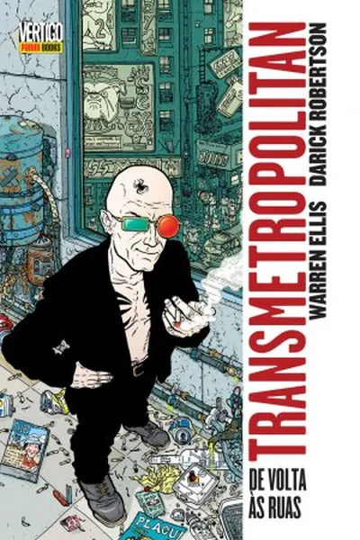 Cover of Transmetropolitan Vol. 1: De Volta às Ruas