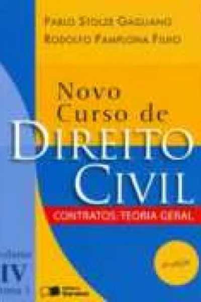 Cover of Novo Curso de Direito Civil - Vol. IV: