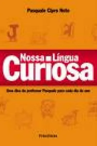 Cover of Nossa língua curiosa