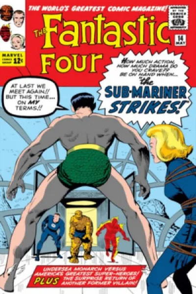 Cover of Quarteto Fantástico #14