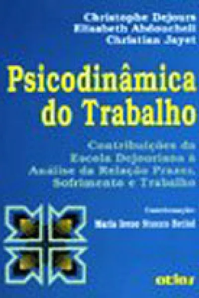 Cover of Psicodinâmica do Trabalho