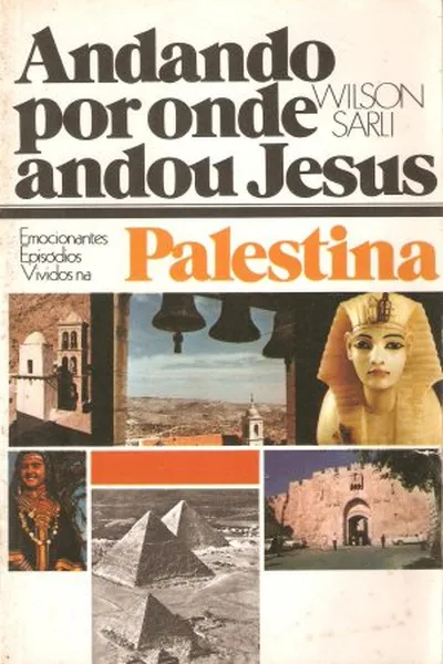 Cover of Andando por onde andou Jesus