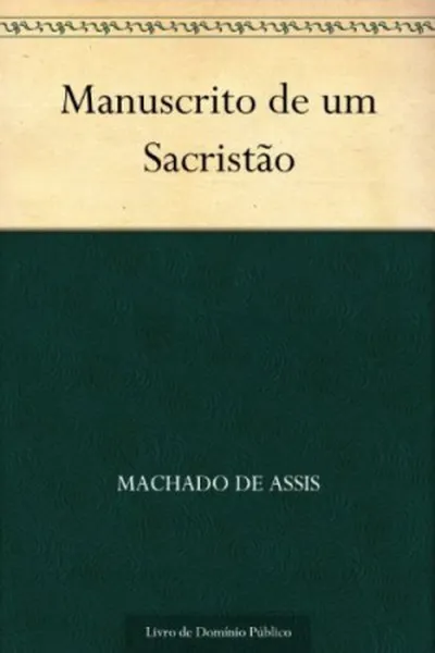 Cover of Manuscrito de um Sacristão