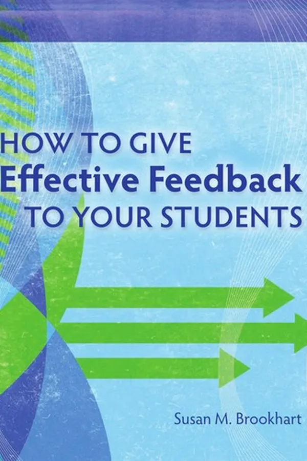 Capa de How to give effective feedback to your students