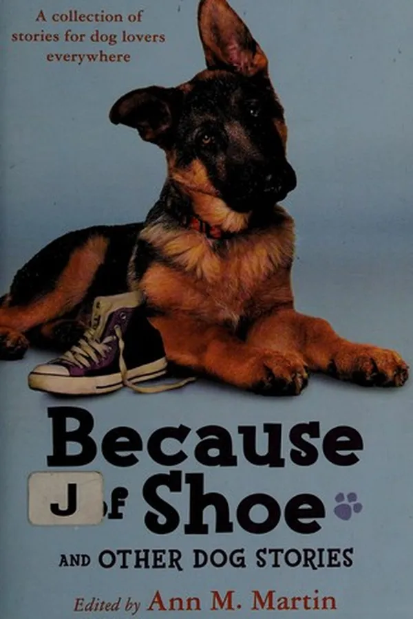 Capa de Because of Shoe and other dog stories