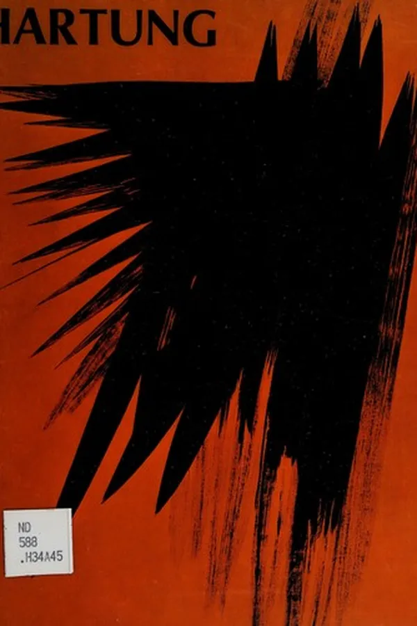Capa de Hans Hartung