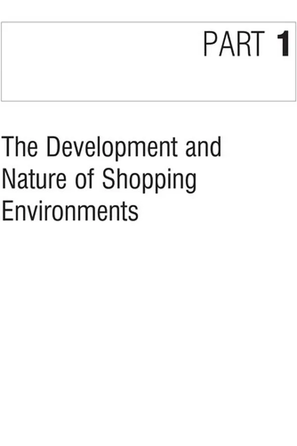 Capa de Shopping environments