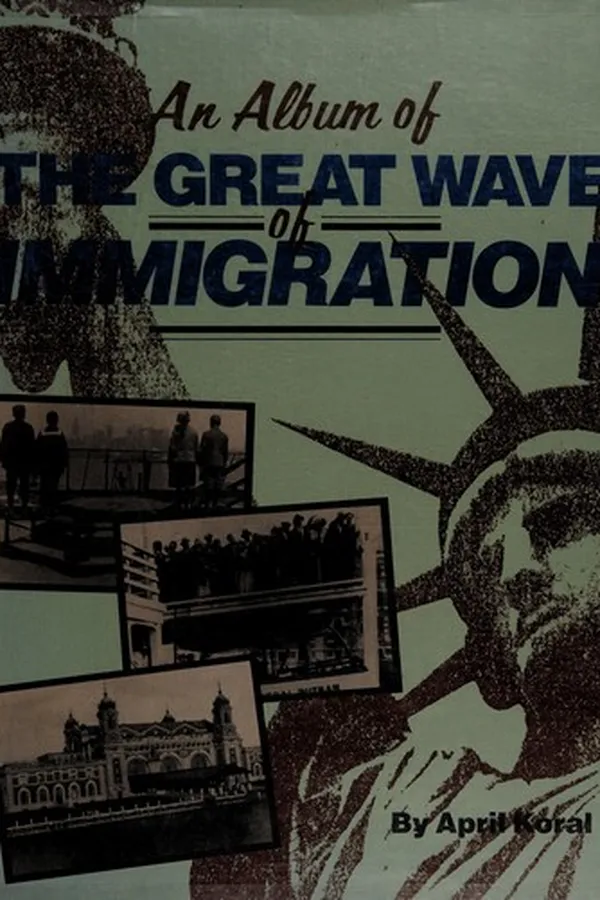 Capa de An album of the great wave of immigration