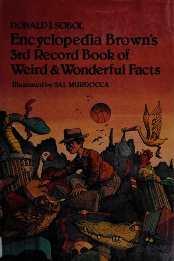 Capa de Encyclopedia Browns Third Record Book of Weird and Wonderful Facts