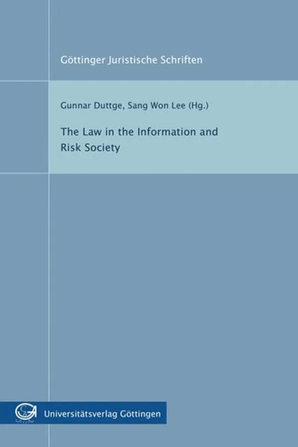 Capa de The law in the information and risk society