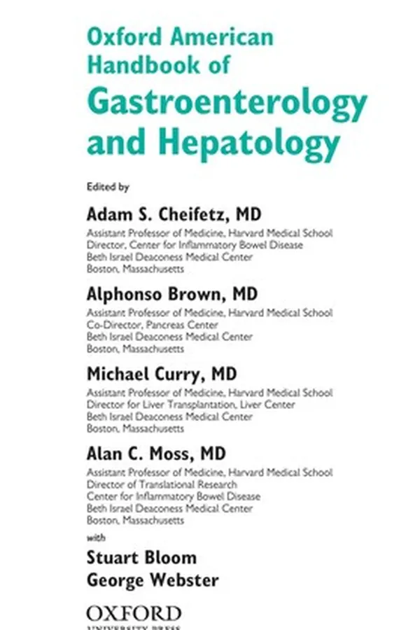 Capa de Oxford American handbook of gastroenterology and hepatology