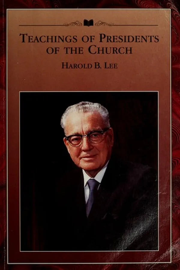 Capa de Teachings of presidents of the church