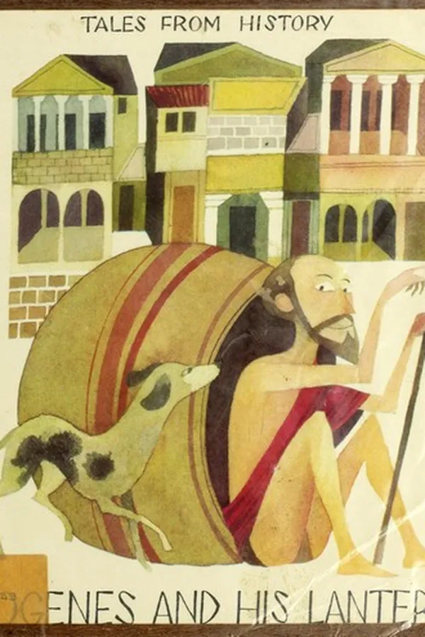 Capa de Diogenes and his lantern