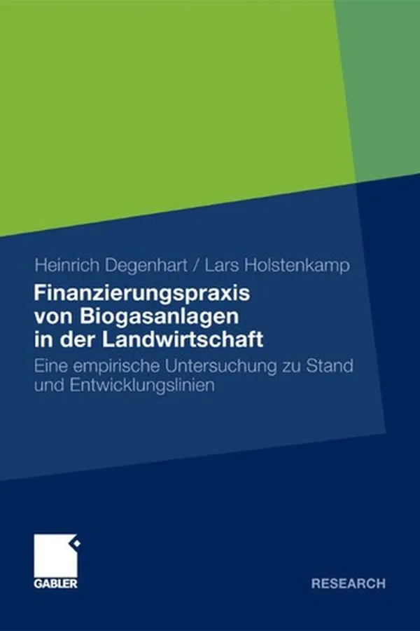 Capa de Finanzierungspraxis von Biogasanlagen in der Landwirtschaft