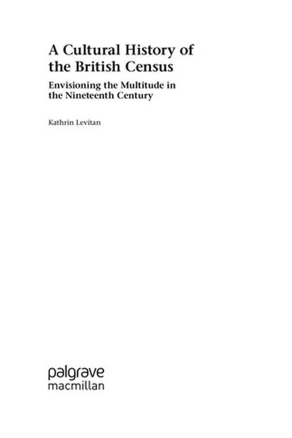 Capa de A cultural history of the British census